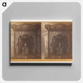 アートパネル-Chinese Joss House. God the Earth.
 - エドワード マイブリッジ Canvas.