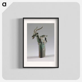 アートポスター-Pair of Gazelle Finials
 - セントルイス美術館 Poster.