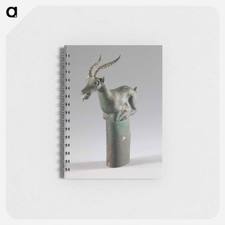 アートメモ帳-Pair of Gazelle Finials
 - セントルイス美術館 Memo.