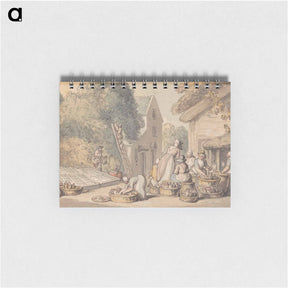 アートメモ帳-Picking Mulberries
 - イェール大学アートギャラリー Memo.