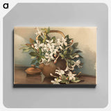 アートパネル-Wild Azaleas and Wild Roses No. 3
 - ボストン公共図書館 Canvas.
