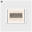 アートポストカード-Ballet Performer
 - エドワード マイブリッジ Postcard.