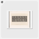 アートポストカード-Ballet Performer
 - エドワード マイブリッジ Postcard.