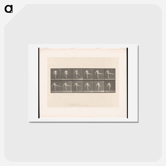 アートポストカード-Ballet Performer
 - エドワード マイブリッジ Postcard.