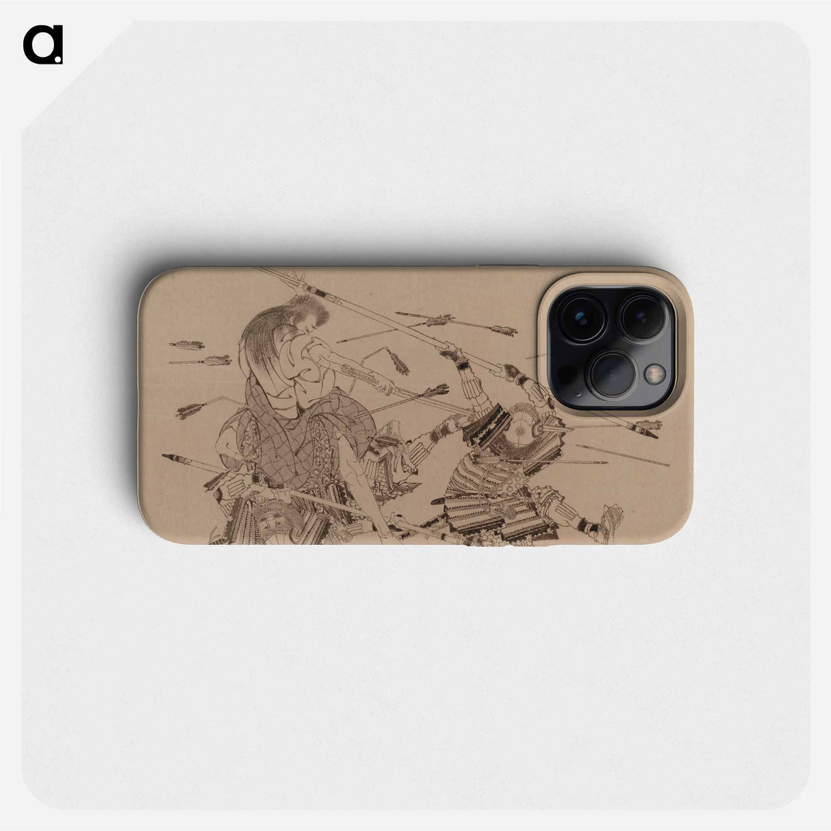 Taistelukohtaus yekon vakan shohonkvaista - 葛飾 北斎 Phone Case.