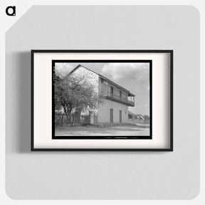 アートポスター-Type of house on the American-Mexican border - ドロテア ラング Poster.