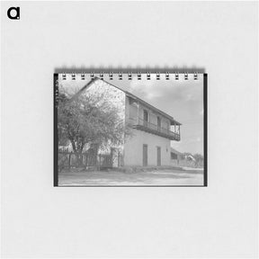 アートメモ帳-Type of house on the American-Mexican border - ドロテア ラング Memo.
