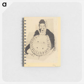 アートメモ帳-Portrait of the Poet Matsuo Bashō - 葛飾 北斎 Memo.