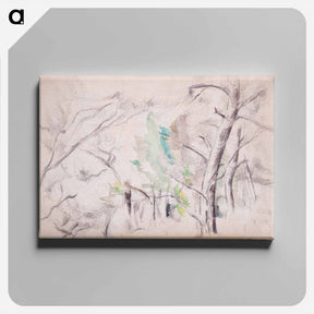 アートパネル-Trees (Arbres); Encagnane with the Pilon du Roi (Encagnane et le Pilon du Roi)
 - バーンズ・コレクション Canvas.