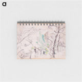 アートメモ帳-Trees (Arbres); Encagnane with the Pilon du Roi (Encagnane et le Pilon du Roi)
 - バーンズ・コレクション Memo.