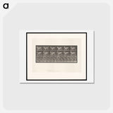 アートポストカード-Goat Cart
 - エドワード マイブリッジ Postcard.