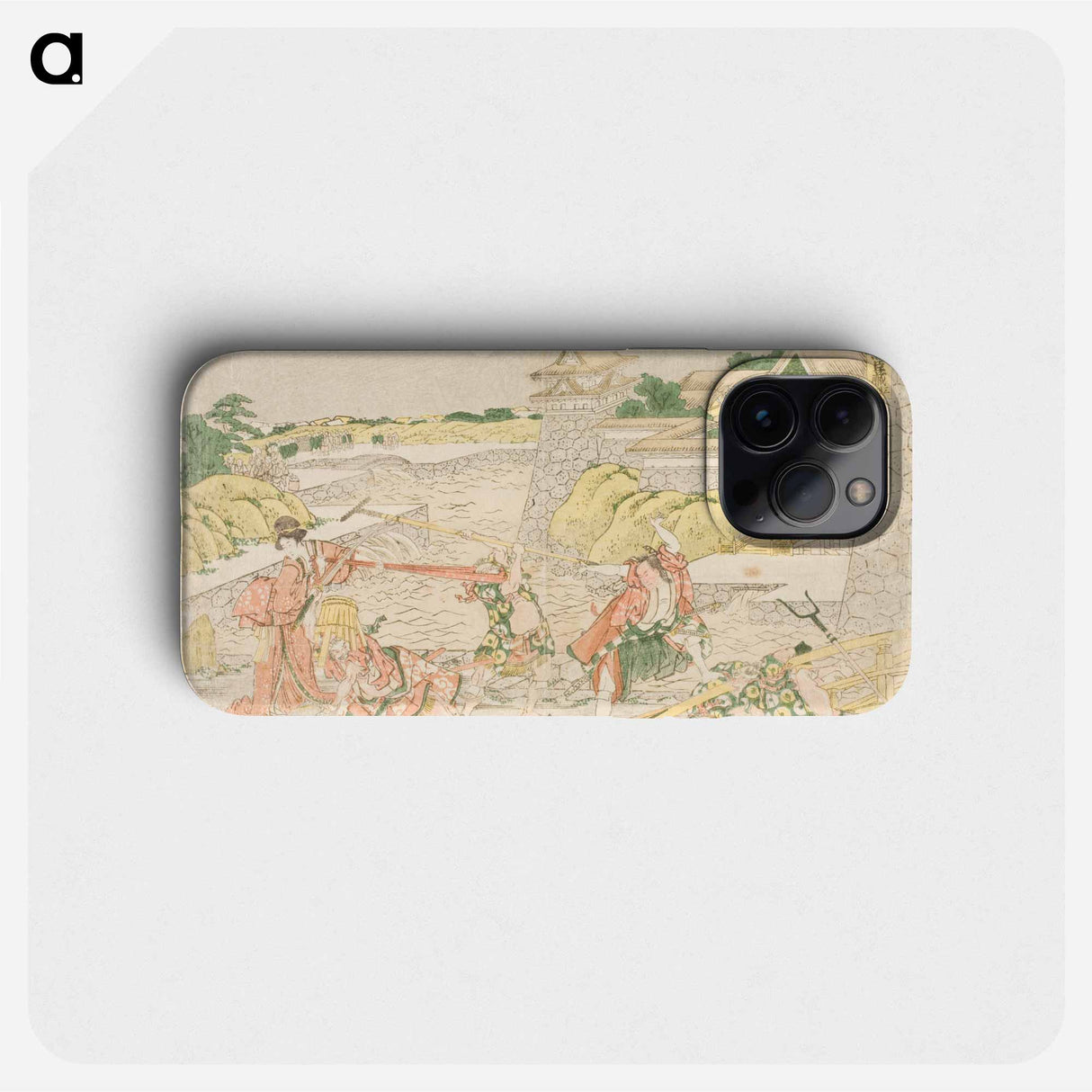Act III from the Play Kanadehon Chushingura, "A Kana Primer for the Treasury of Loyal Retainers" - Katsushika Hokusai Phone Case.