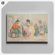 アートパネル-Betty Canning (Gunning) Revived, or a Peep at the Conjuration of Mary Squires and the Gipsy Family
 - イェール大学アートギャラリー Canvas.