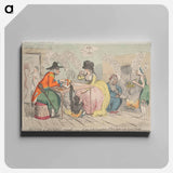 アートパネル-Betty Canning (Gunning) Revived, or a Peep at the Conjuration of Mary Squires and the Gipsy Family
 - イェール大学アートギャラリー Canvas.