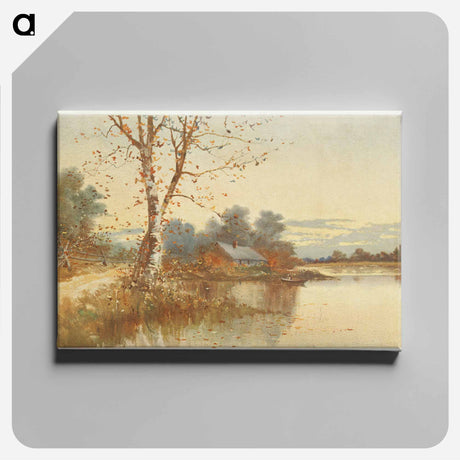 アートパネル-Primary Color Lithograph
 - ボストン公共図書館 Canvas.