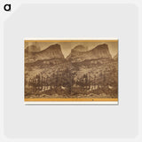 アートポストカード-Mount Wild Cat
 - エドワード マイブリッジ Postcard.