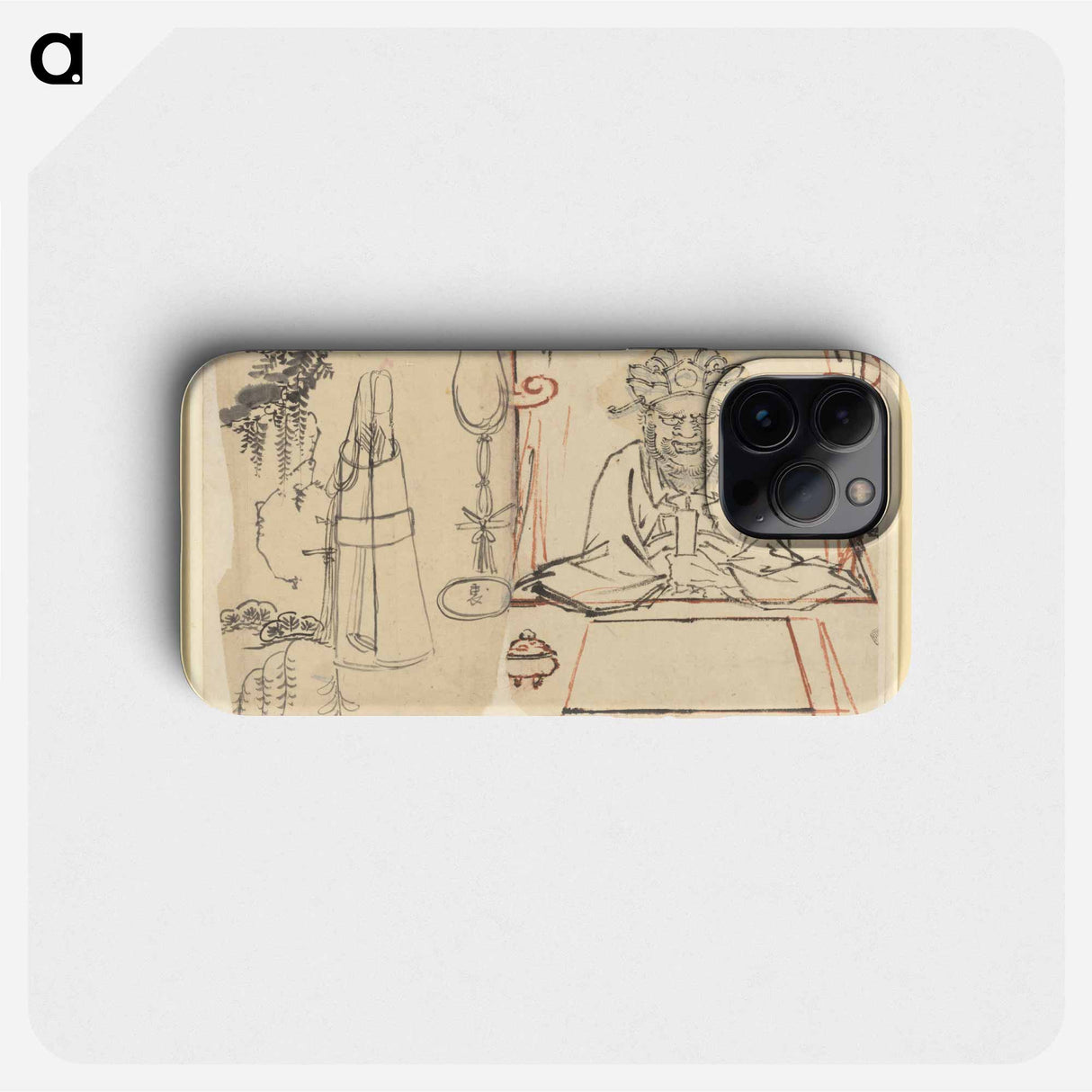 Juima - Katsushika Hokusai Phone Case.