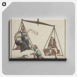 アートパネル-Thou Art Weighed in the Balances, and Art Found Wanting
 - イェール大学アートギャラリー Canvas.