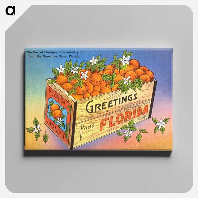 アートパネル-Florida Oranges
 - ボストン公共図書館 Canvas.