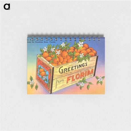 アートメモ帳-Florida Oranges
 - ボストン公共図書館 Memo.