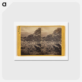 アートポストカード-Quezaltenango, Crater of Volcan
 - エドワード マイブリッジ Postcard.