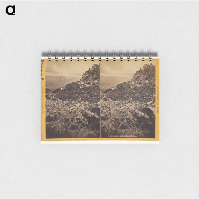 アートメモ帳-Quezaltenango, Crater of Volcan
 - エドワード マイブリッジ Memo.
