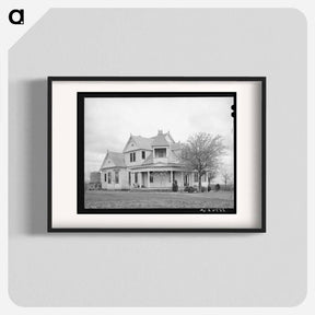 アートポスター-Farmhouse in Travis County
 - ラッセル リー Poster.