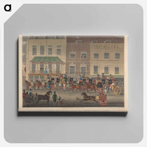アートパネル-West Country Mails at the Gloucester Coffee House, Piccadilly
 - イェール大学アートギャラリー Canvas.