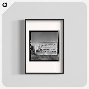 アートポスター-Twin Falls County Sign
 - ラッセル リー Poster.
