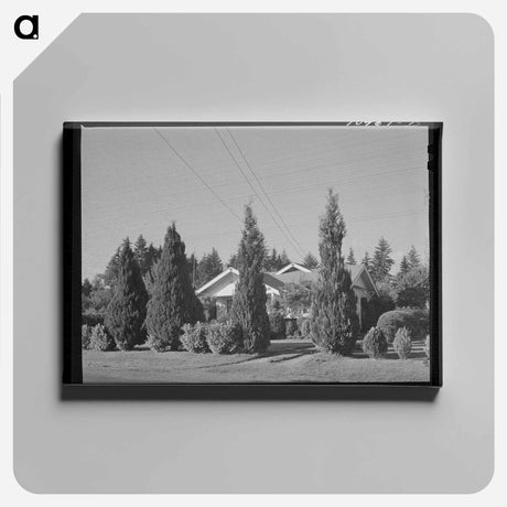 アートパネル-Twin Falls County Sign
 - ラッセル リー Canvas.