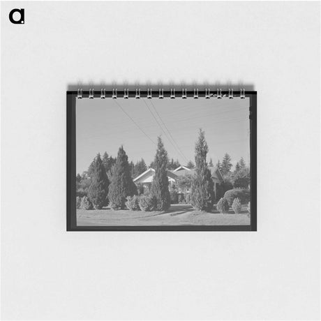 アートメモ帳-Twin Falls County Sign
 - ラッセル リー Memo.