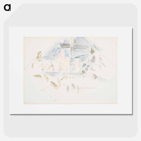 アートポスター-Bermuda, Masts and Foliage
 - バーンズ・コレクション Poster.