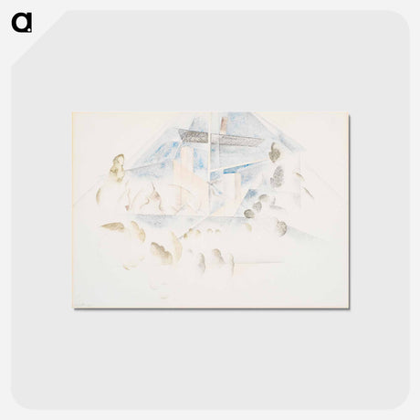 アートポストカード-Bermuda, Masts and Foliage
 - バーンズ・コレクション Postcard.