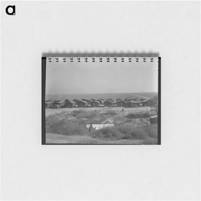 アートメモ帳-Company housing for Mexican cotton pickers - ドロテア ラング Memo.