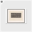 アートポストカード-The Water Pour
 - エドワード マイブリッジ Postcard.
