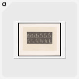 アートポストカード-The Water Pour
 - エドワード マイブリッジ Postcard.