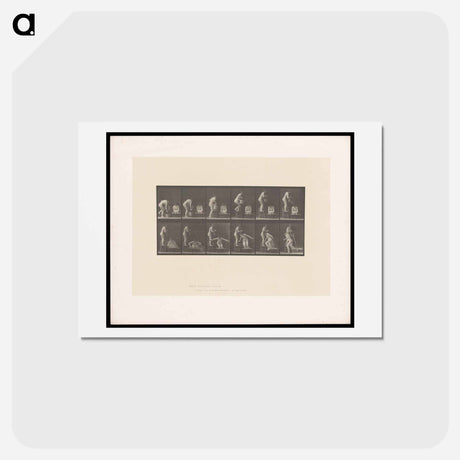 アートポストカード-The Water Pour
 - エドワード マイブリッジ Postcard.