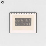 アートメモ帳-The Water Pour
 - エドワード マイブリッジ Memo.