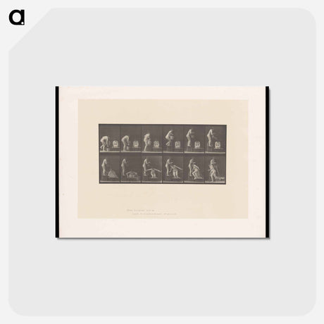 アートポストカード-The Water Pour
 - エドワード マイブリッジ Postcard.