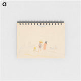 アートメモ帳-Two Women and Child on Beach
 - バーンズ・コレクション Memo.