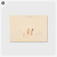 アートポストカード-Two Women and Child on Beach
 - バーンズ・コレクション Postcard.