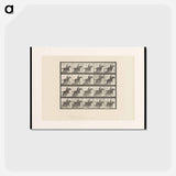 アートポストカード-Horse in Motion
 - エドワード マイブリッジ Postcard.