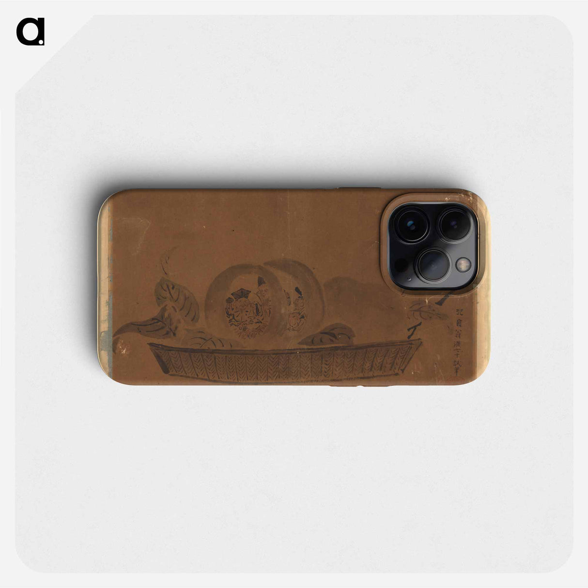 Daikoku, Juro, and Ebisu (Gods of Luck) - Katsushika Hokusai Phone Case.