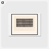 アートポストカード-Woman with Jug
 - エドワード マイブリッジ Postcard.