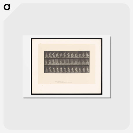 アートポストカード-Woman with Jug
 - エドワード マイブリッジ Postcard.
