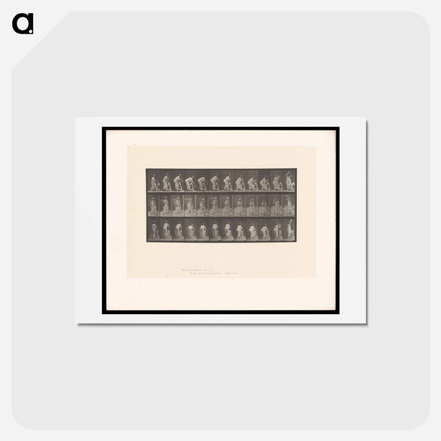 アートポストカード-Woman with Jug
 - エドワード マイブリッジ Postcard.