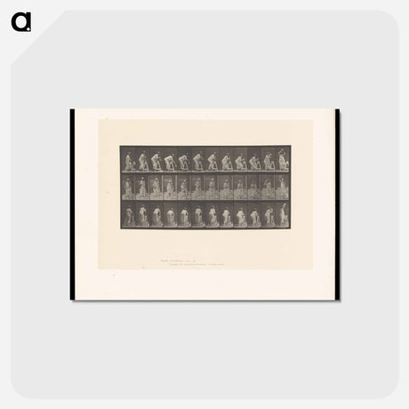 アートポストカード-Woman with Jug
 - エドワード マイブリッジ Postcard.