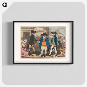 アートポスター-John Bull, in a Quandary, Which Way Shall I Turn Me, How Shall I Decide?
 - イェール大学アートギャラリー Poster.