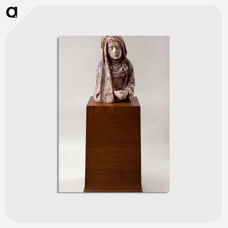 アートポストカード-Mourning Holy Woman
 - バーンズ・コレクション Postcard.
