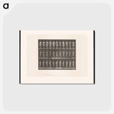 アートポストカード-Man with Rifle
 - エドワード マイブリッジ Postcard.
